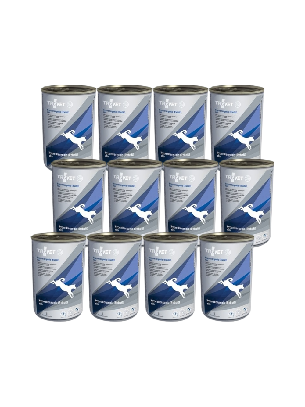 TROVET RRD Hypoallergenic - Rabbit (dla psa) 12 x 400g - puszka