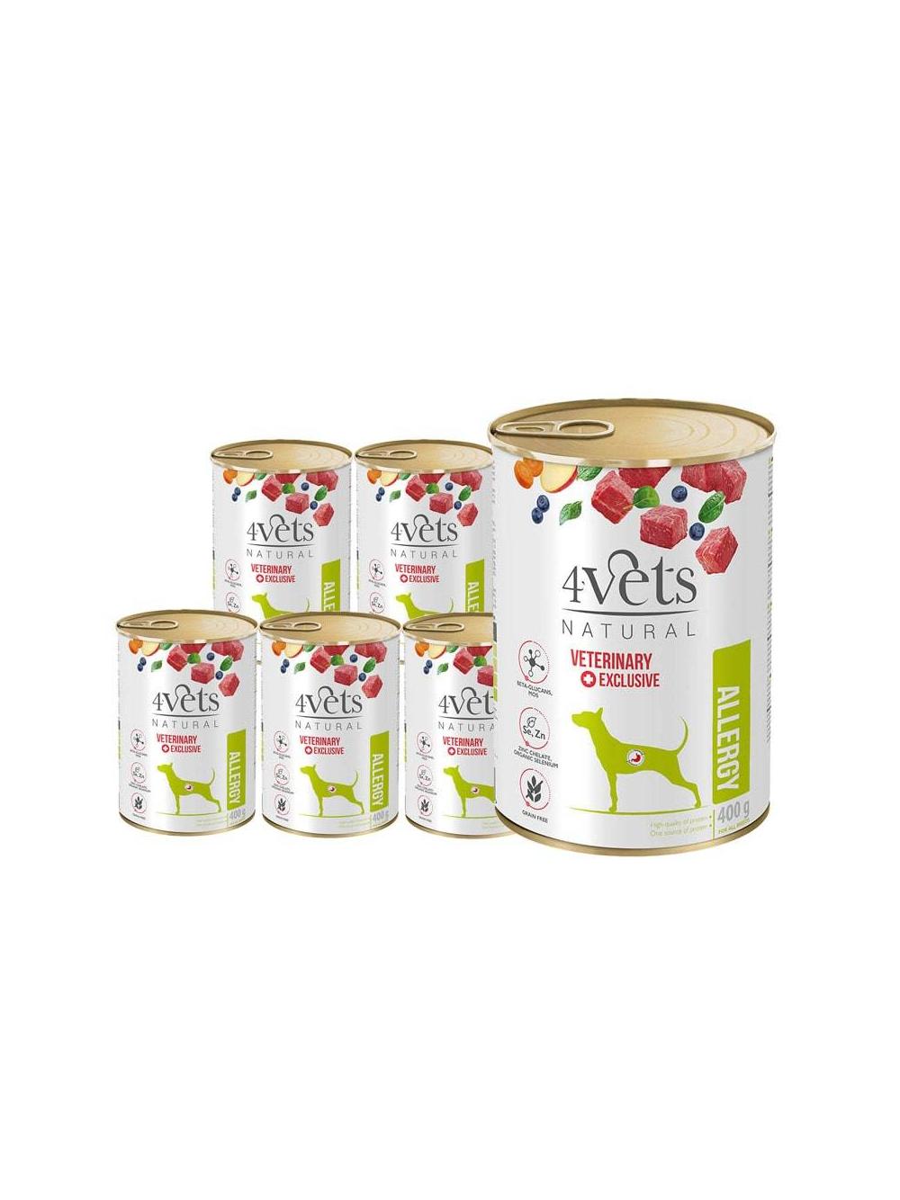 4Vets Dog Allergy 12x400g