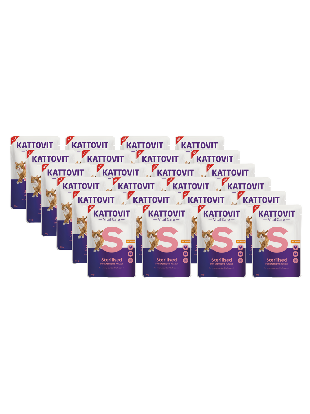 Kattovit Vital Care Sterilised 24x85g