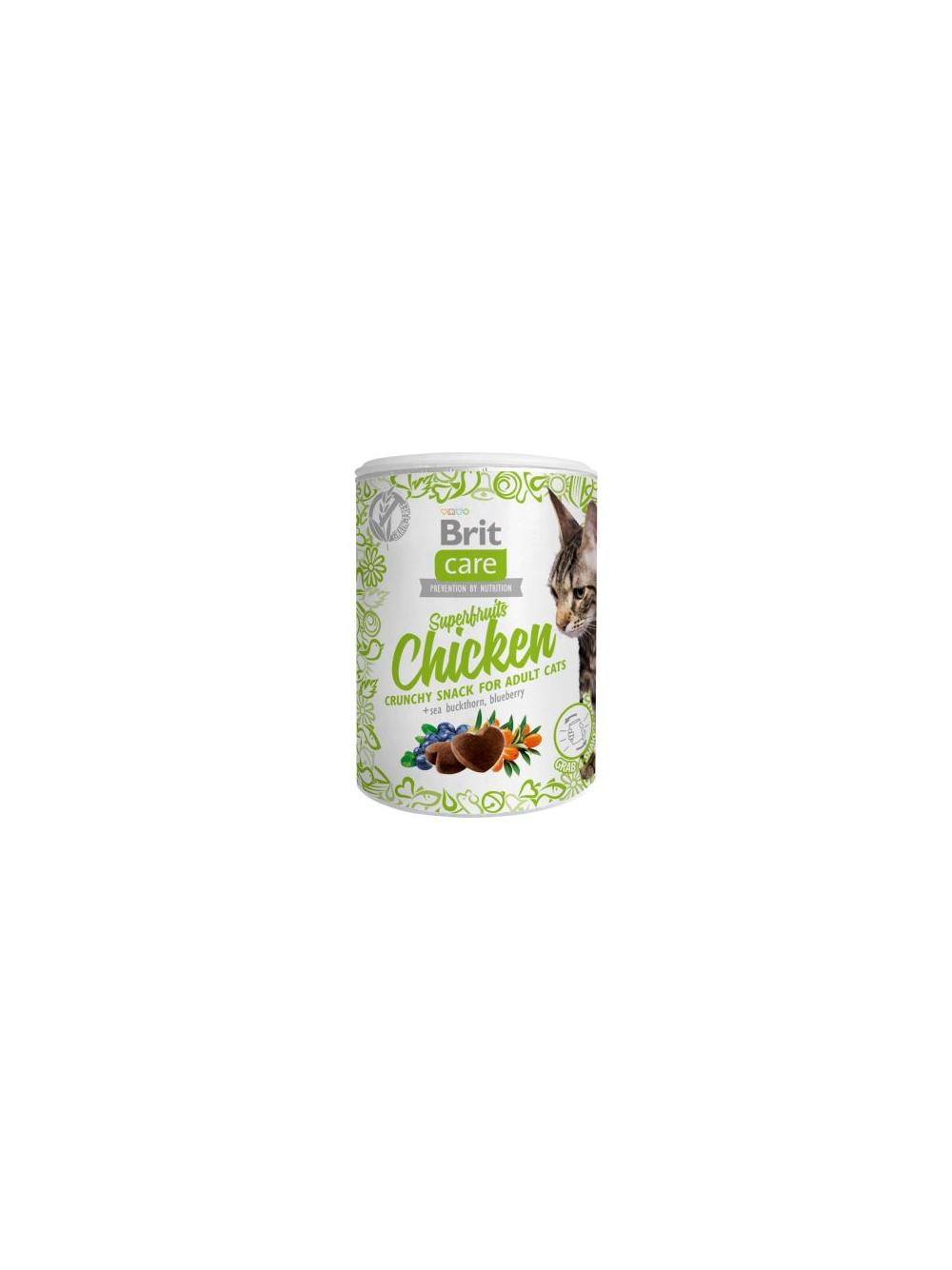BRIT CARE Cat Snack Superfruits Chicken 100g