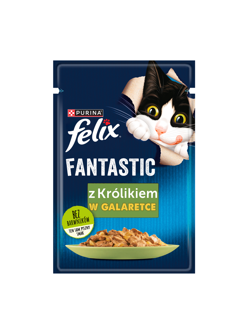 FELIX Królik w galaretce - saszetka 26x85g