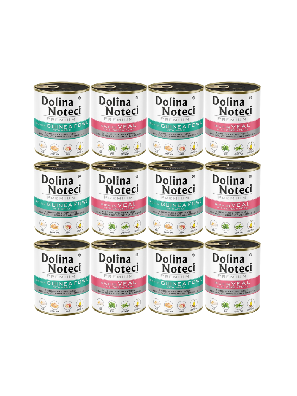 Dolina Noteci PREMIUM Mix Smaków 12x800g