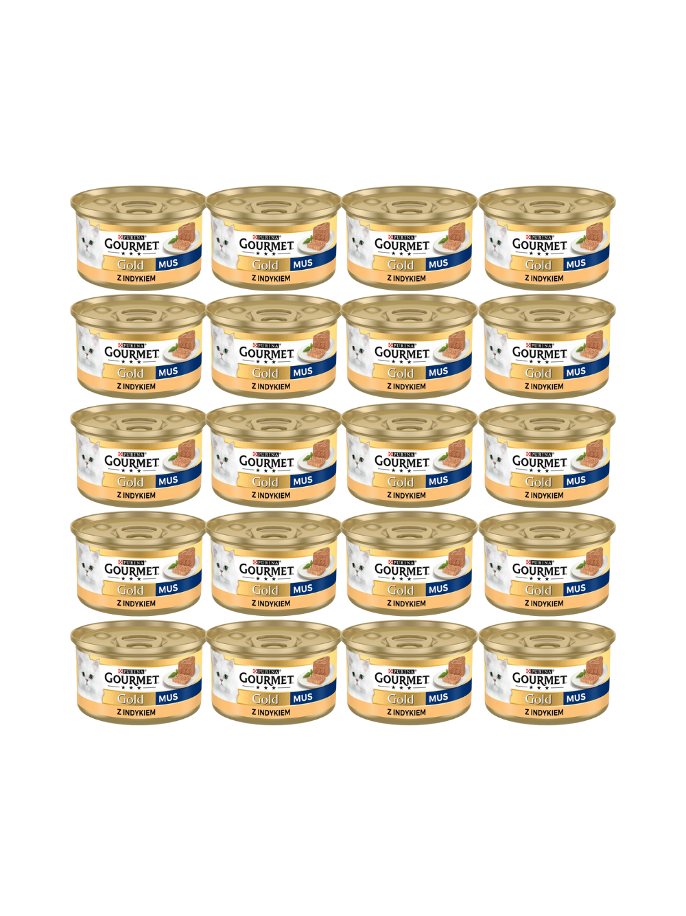 Purina Gourmet Gold mus z indykiem 72x85g