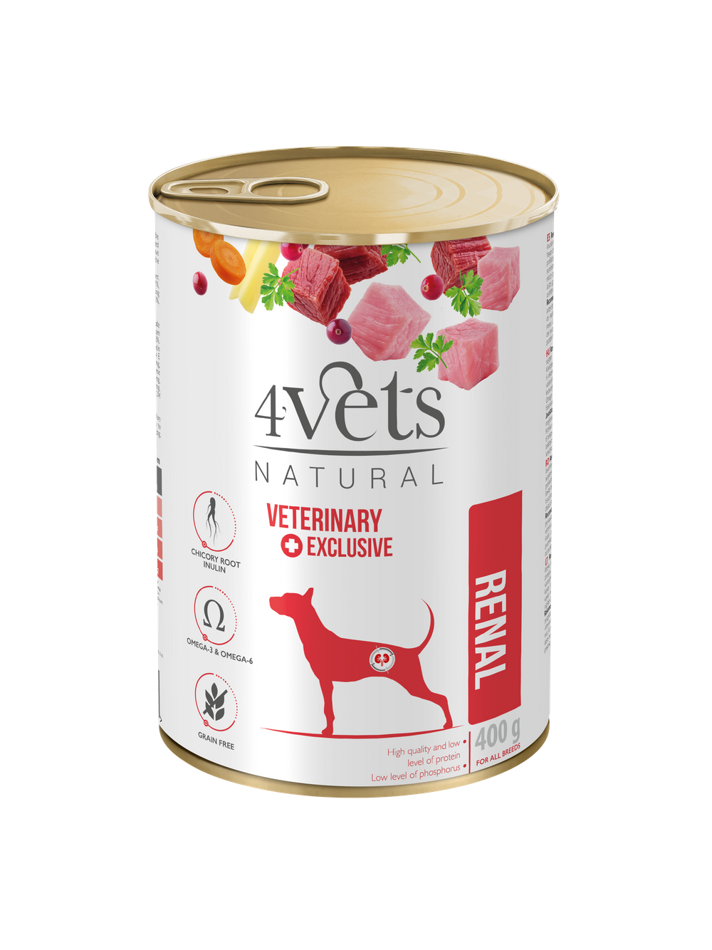 4Vets dla psów Renal 400g