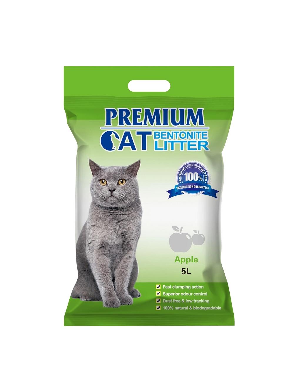 Premium Cat Żwirek Bentonitowy Zbrylający - Mix 3x5L