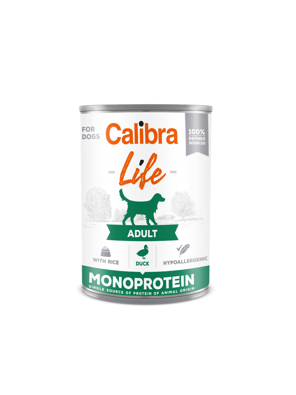 CALIBRA Dog Life Adult Duck with Rice 24x400g
