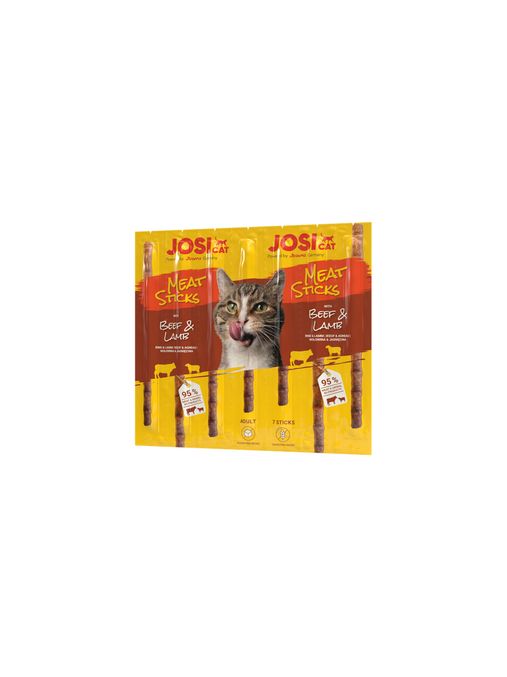 JOSERA JosiCat Meat Sticks Beef & Lamb 35g (7 szt)
