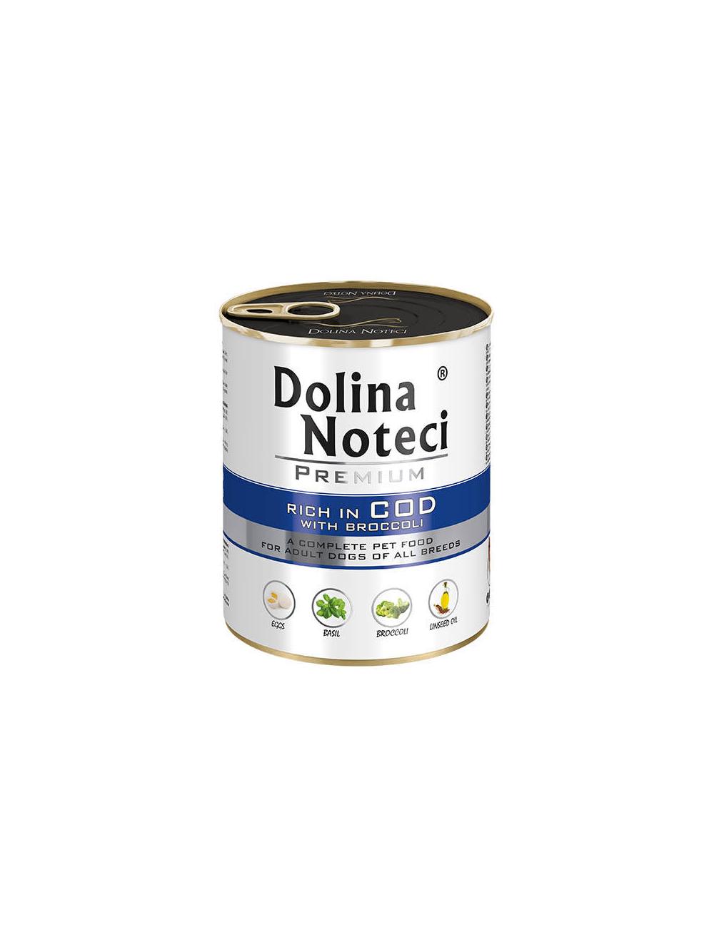 Dolina Noteci Premium Dorsz z brokułami 24x800g