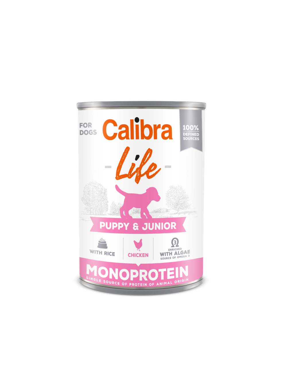 CALIBRA Dog Life Puppy & Junior Chicken 400g