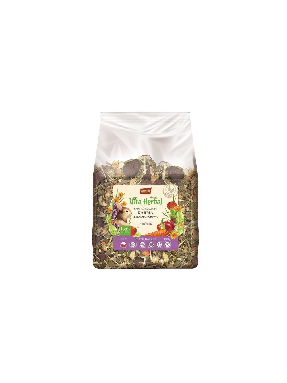 VITAPOL Vita Herbal Karma dla królika 400g