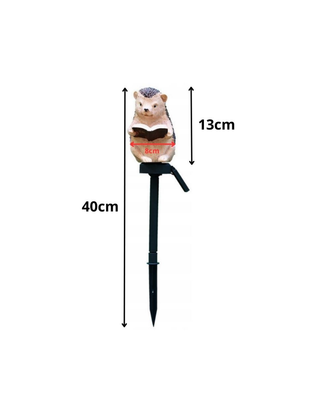 Jeż- lampa ozdobna LED