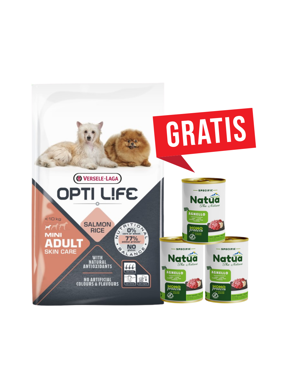 VERSELE-LAGA Opti Life Adult Skin Care Mini 7,5kg