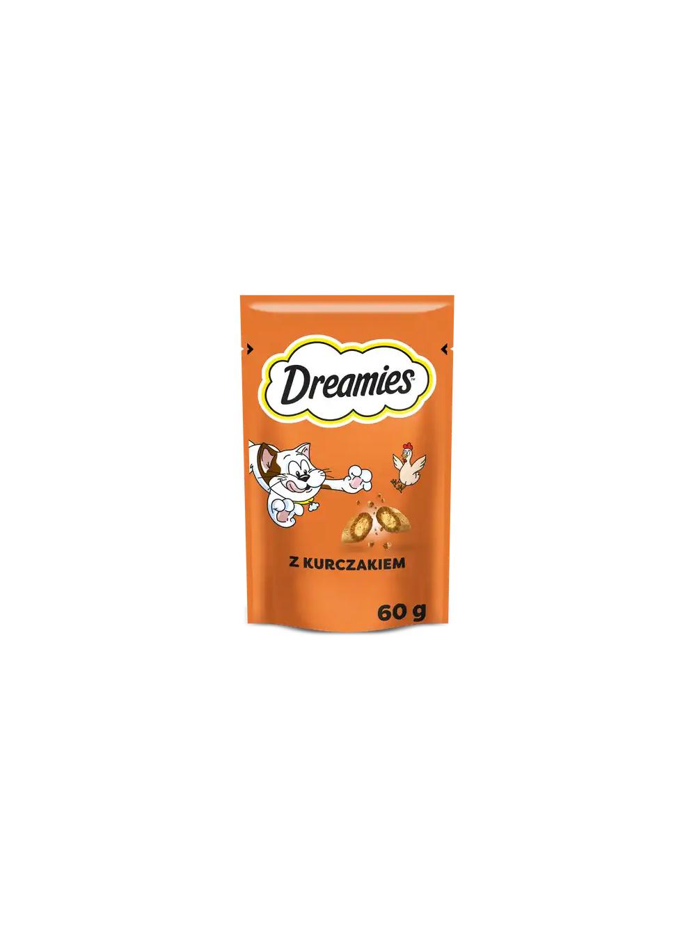 DREAMIES 60g - przysmak dla kota z pysznym kurczakiem