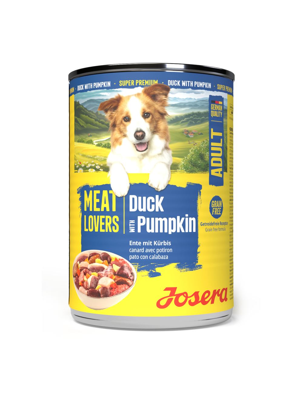 JOSERA Meatlovers Menu Kaczka z dynią 400g