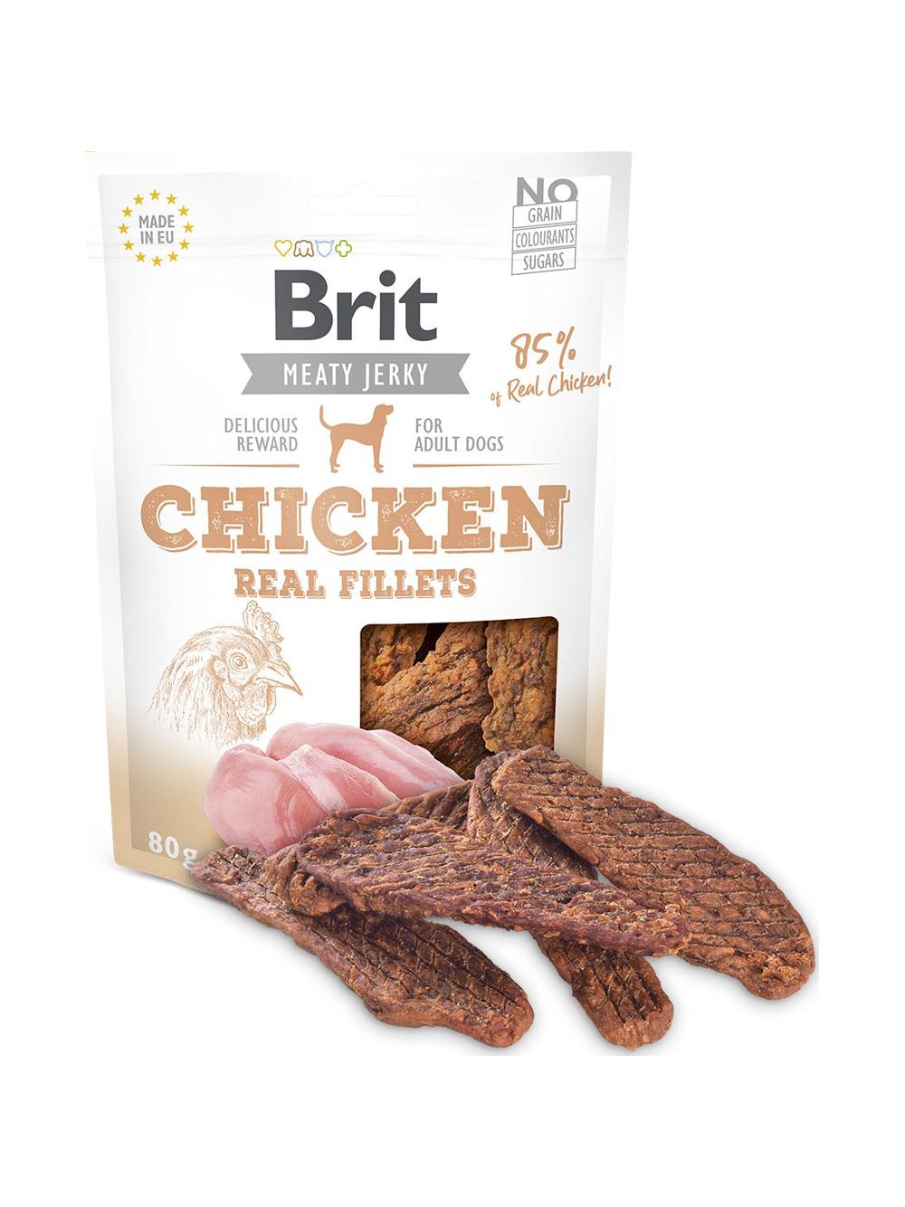 BRIT Jerky Snack Chicken Fillets 200g