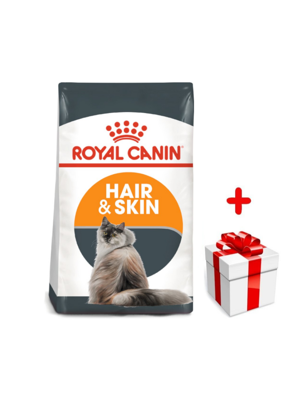 ROYAL CANIN Hair&Skin Care 4kg karma sucha dla kotów dorosłych, lśniąca sierść i zdrowa skóra + niespodzianka dla kota GRATIS!