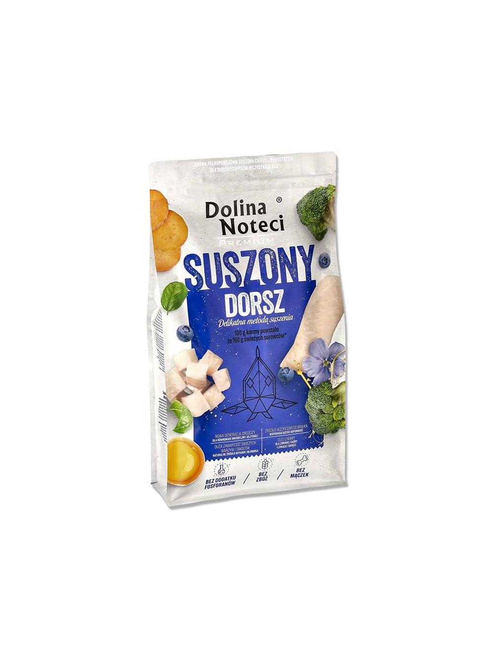 DOLINA NOTECI Premium Dorsz- karma suszona dla psa 9kg