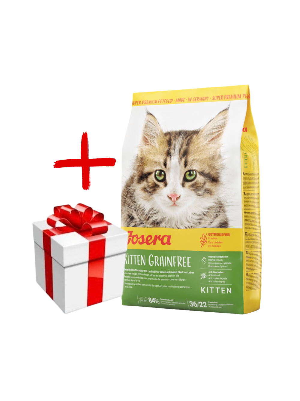 JOSERA Kitten Grainfree 2kg + NIESPODZIANKA DLA KOTA GRATIS!