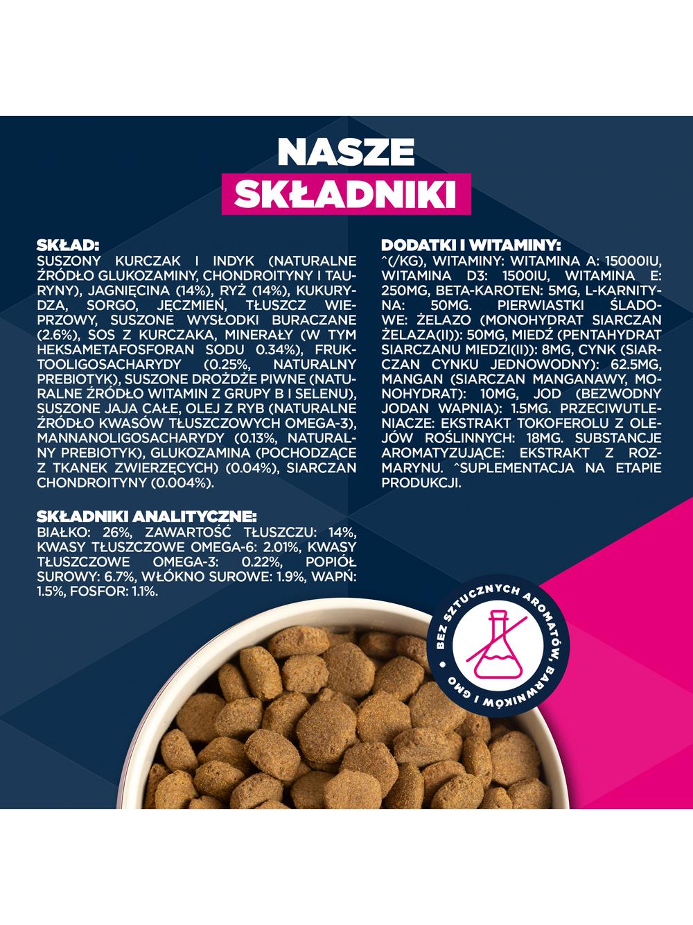 EUKANUBA Mature&Senior Small & Medium Breeds Lamb & Rice 12kg