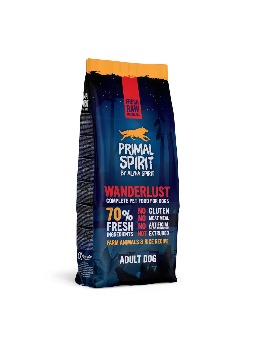 PRIMAL SPIRIT 70% Wanderlust 12kg