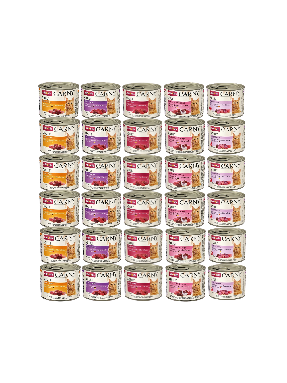 ANIMONDA Cat Carny Adult smak Mix Smaków 30x200g