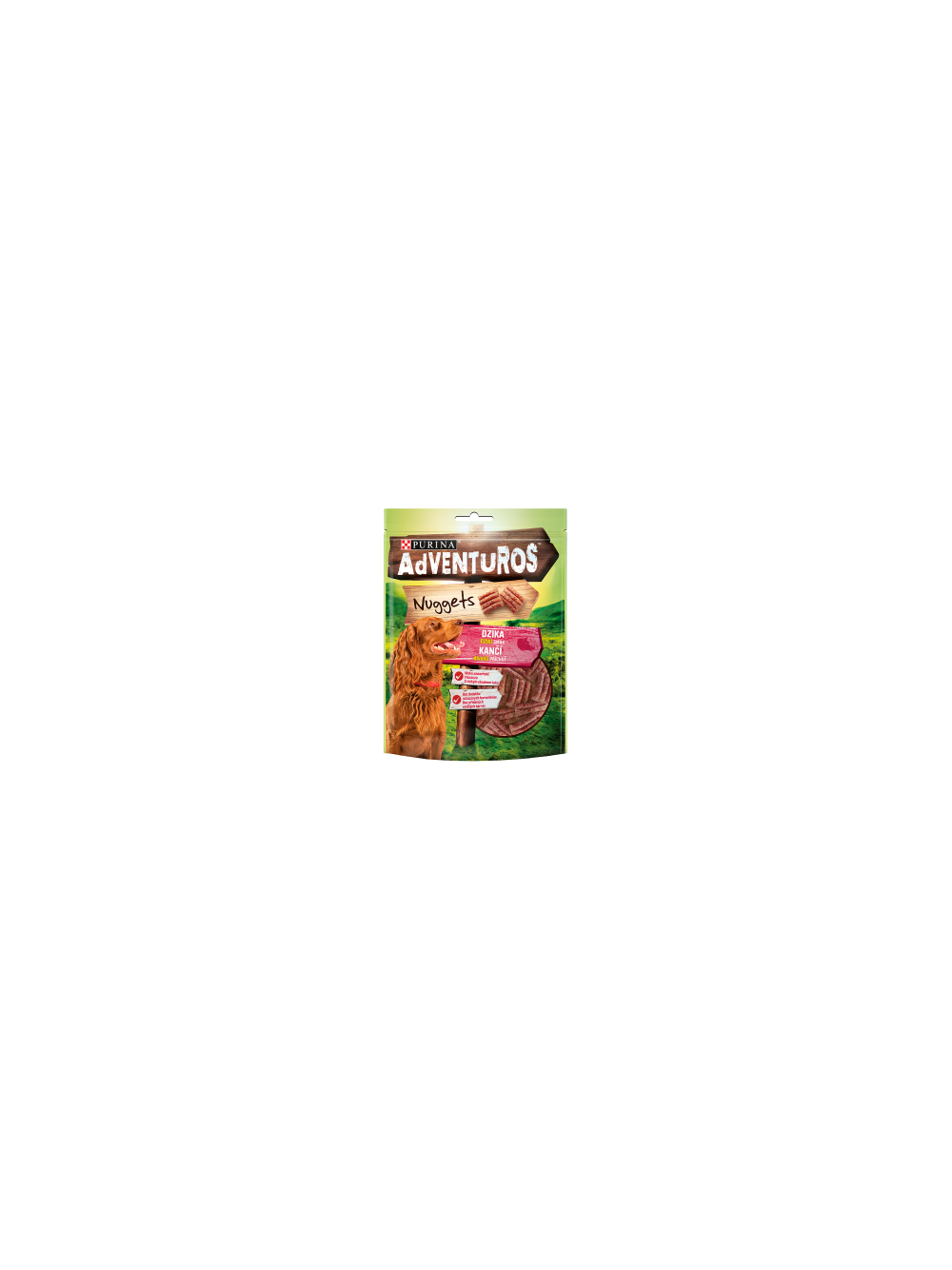 ADVENTUROS Nuggets Bogate w dzika 90g
