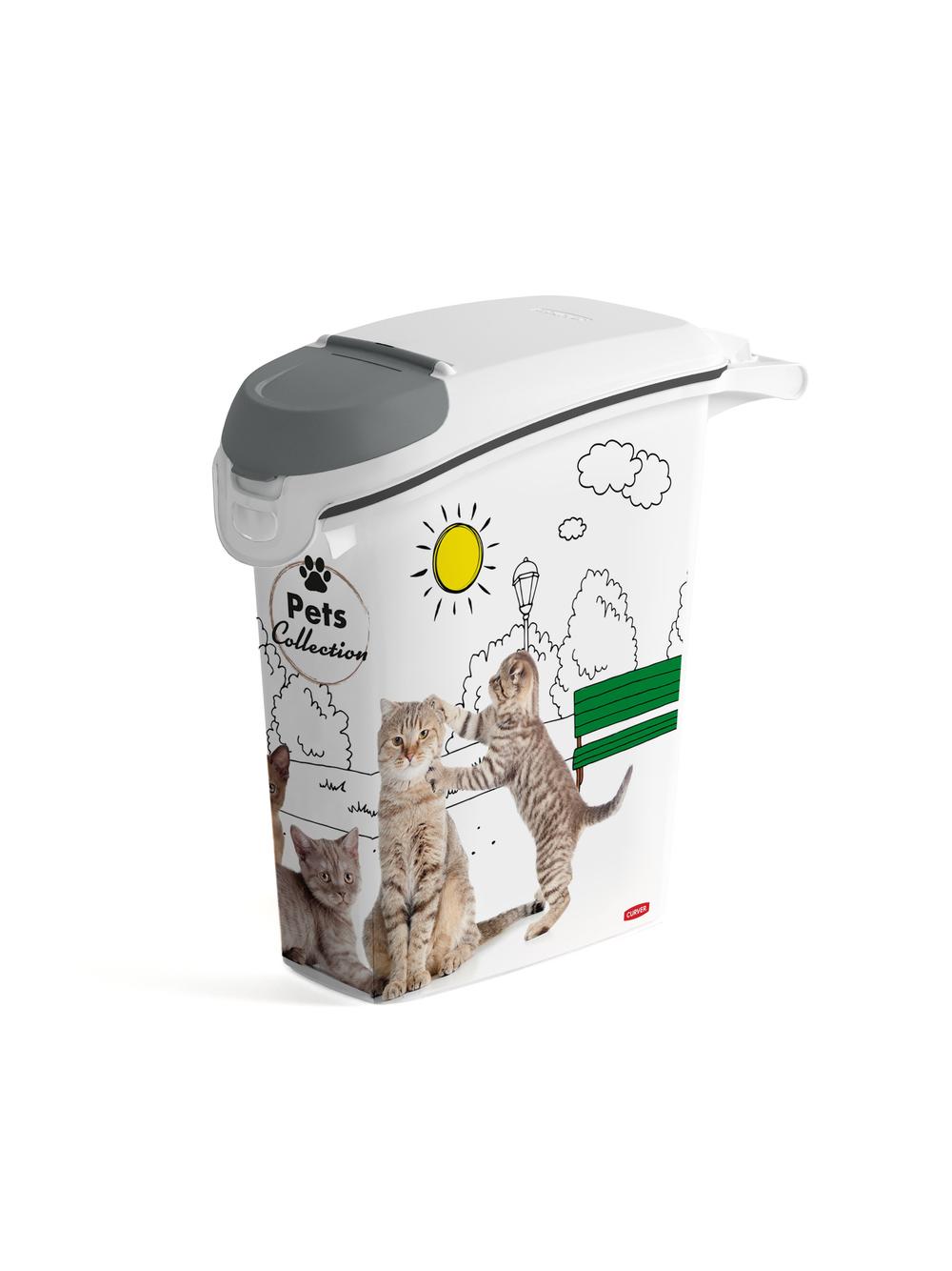 CURVER PetLife  pojemnik do przechowywania żwirku lub karmy 10kg/23l 23,2x49,7x50,3