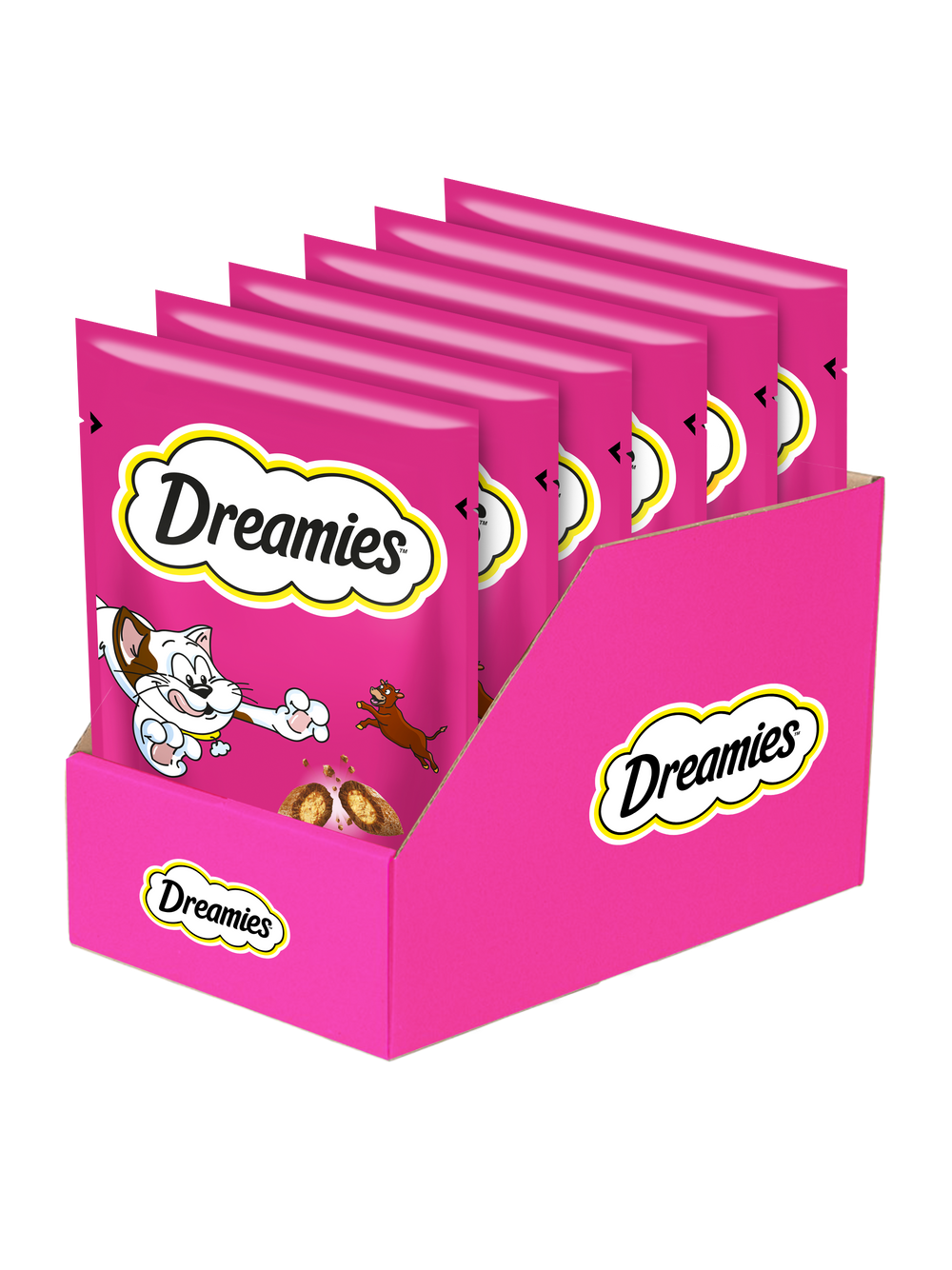 DREAMIES 6x60g - przysmak dla kota z wyśmienitą wołowiną