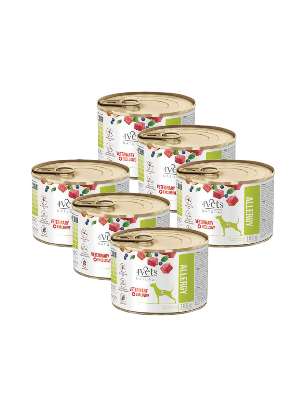 4Vets Dog Allergy 6x185g