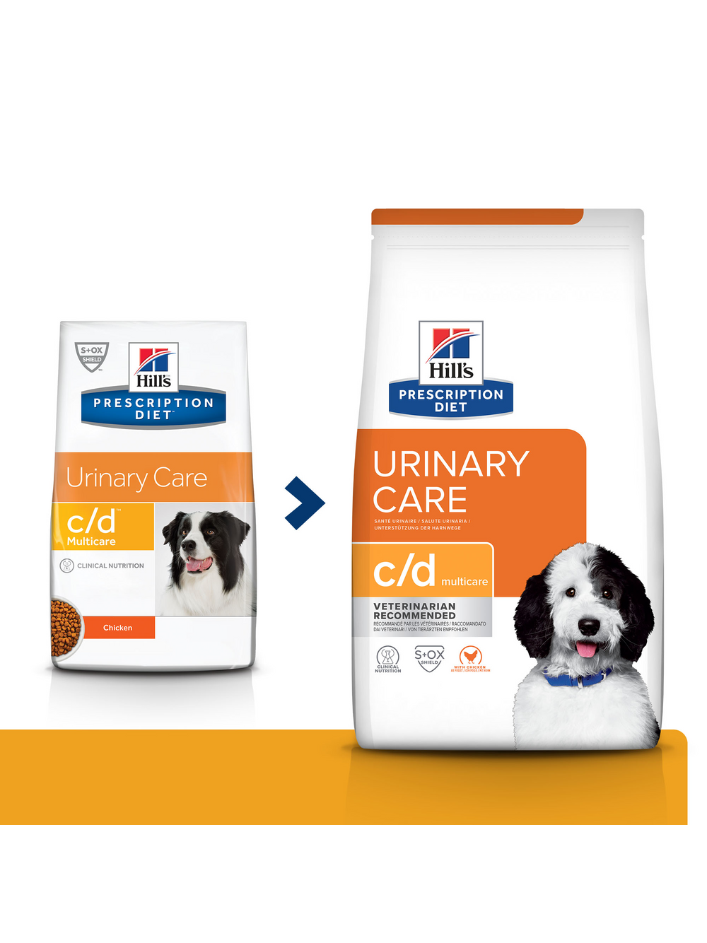 HILL'S PD Prescription Diet Canine c/d Urinary Care 11,5kg/ opakowanie uszkodzone (7989)!!!