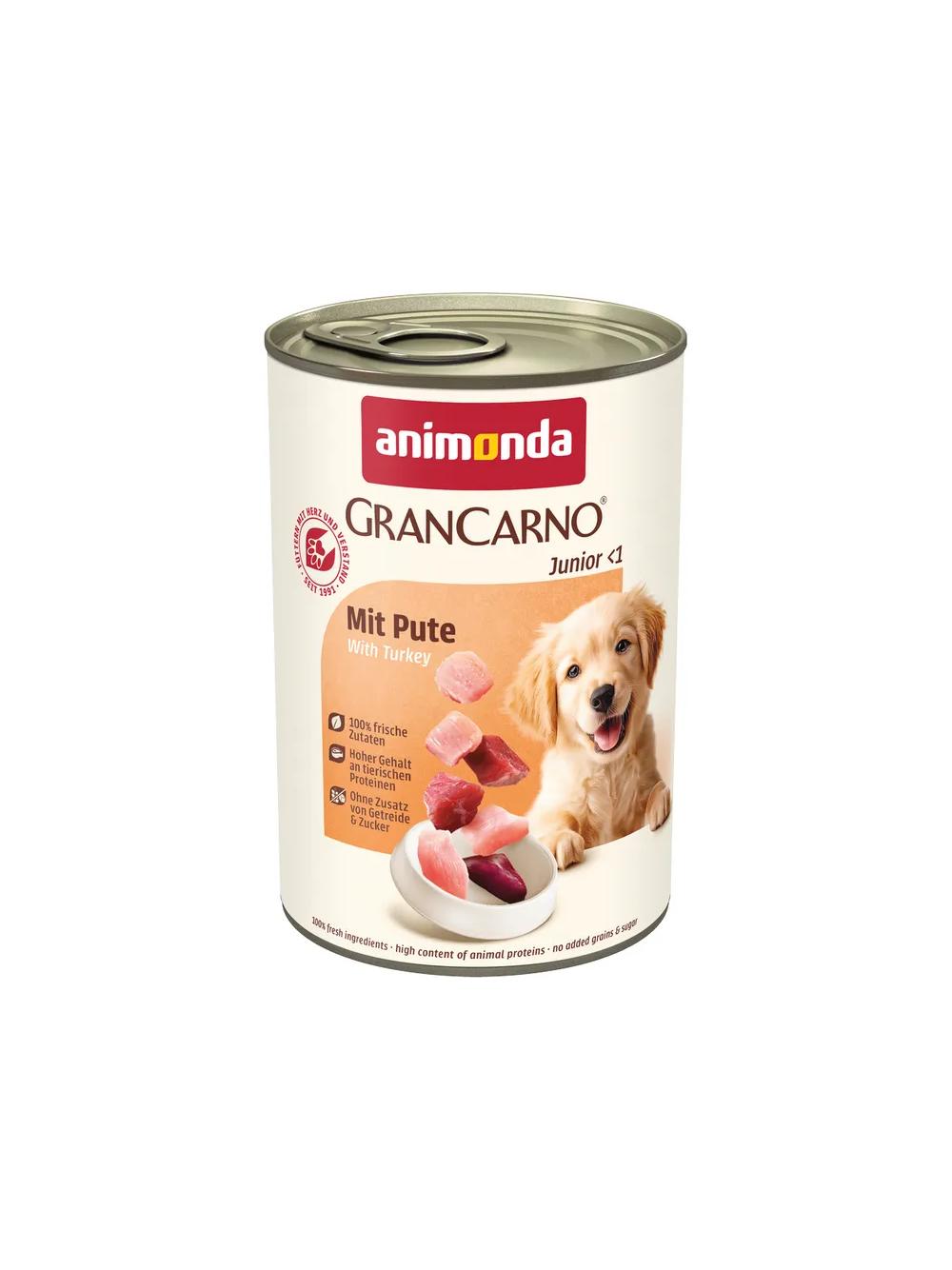 ANIMONDA GranCarno Junior smak: Indyk 400g