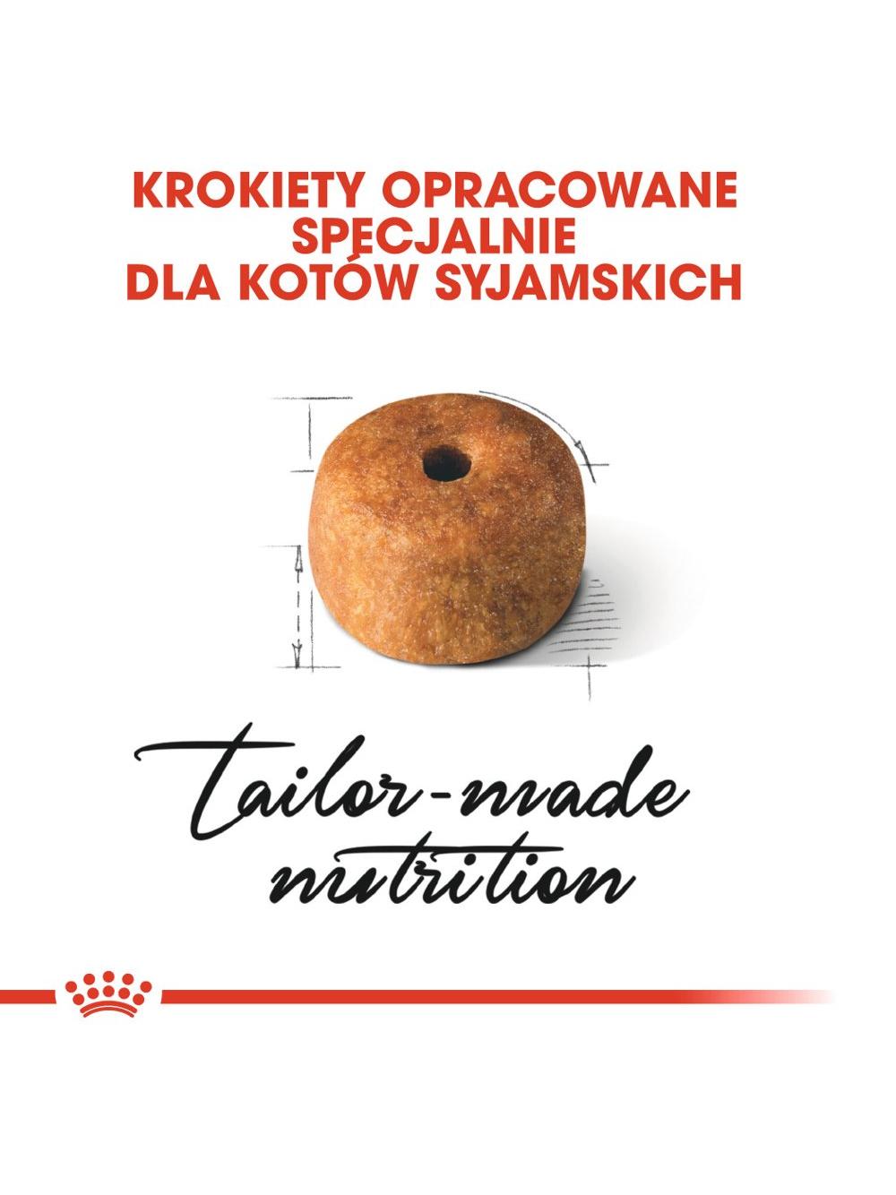 ROYAL CANIN Siamese Adult 2kg karma sucha dla kotów dorosłych rasy syjamskiej