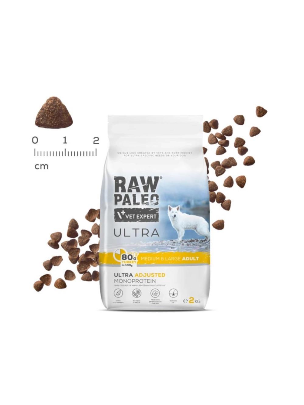 Vetexpert Raw Paleo Turkey Adult Medium/ Large 10kg