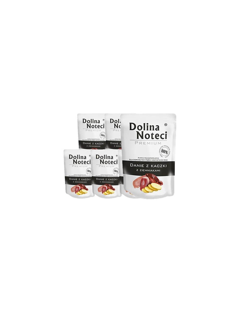 DOLINA NOTECI Danie z kaczki z ziemniakami 10x300g-karma mokra dla psa