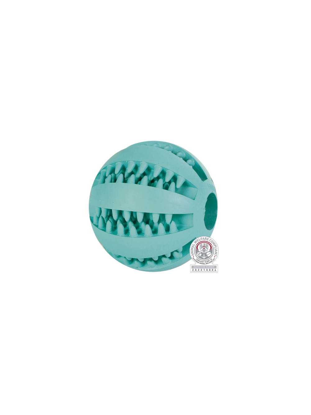 TRIXIE Denta Fun piłka baseball 6,5cm