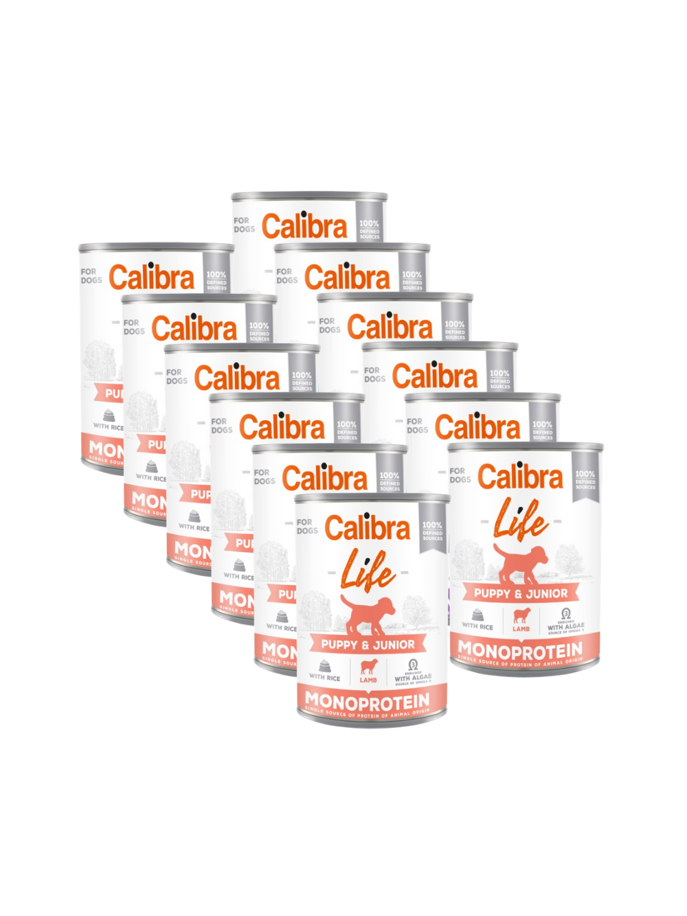 CALIBRA Dog Life Puppy & Junior Lamb with rice 12x400g