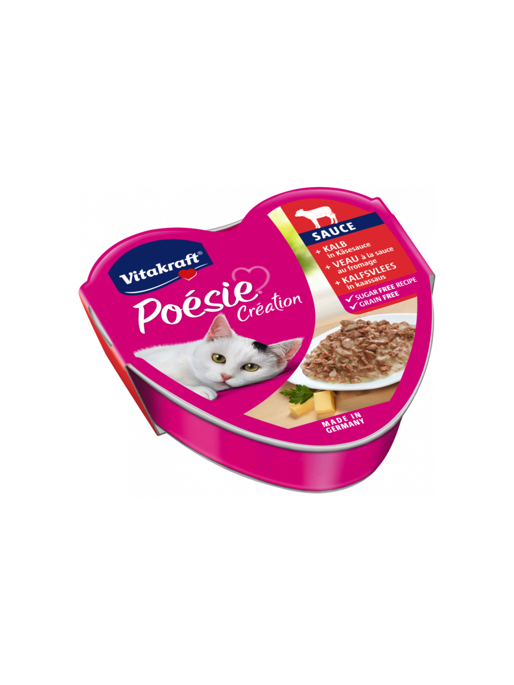 Vitakraft POESIE mokra karma dla kota cielęcina z serem 85g