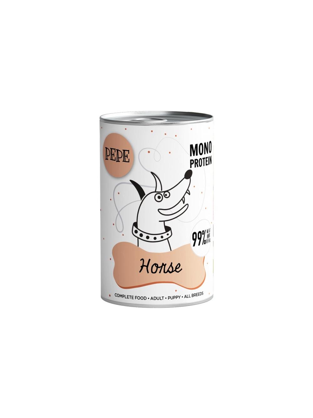 PEPE MONO PROTEIN Horse (konina) 6x400g