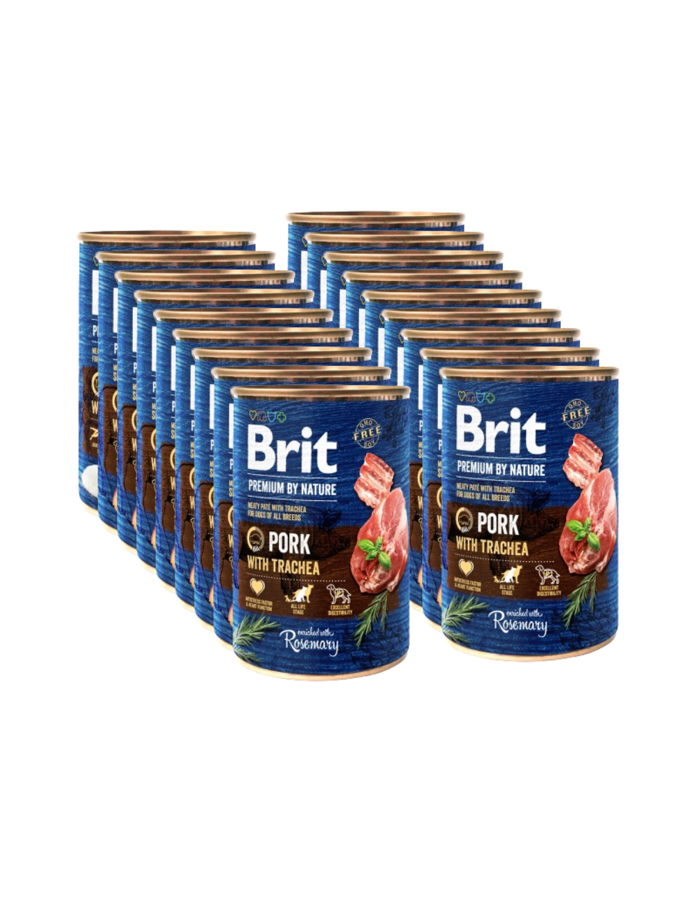 Brit Premium by Nature Pork with Trachea 18x400g