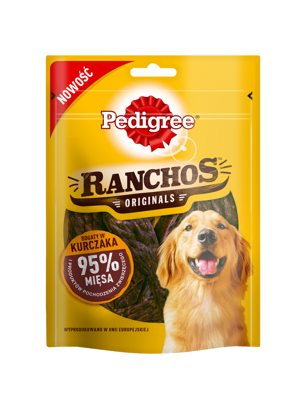 PEDIGREE Ranchos Originals 7x70g - przysmak dla psów z kurczakiem