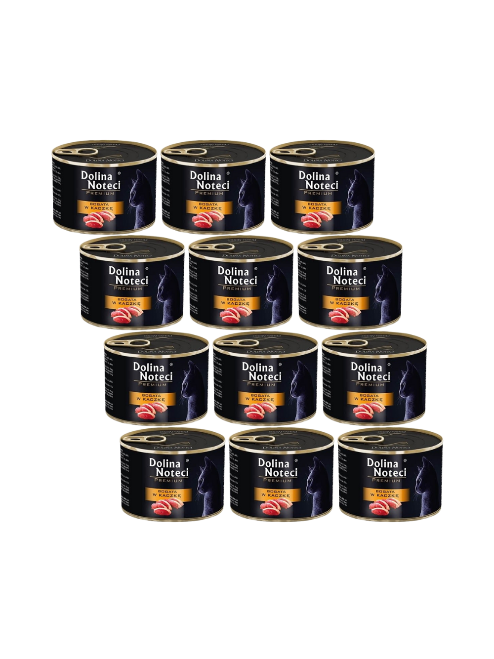 Dolina Noteci Premium dla kota bogata w kaczkę 12x185g