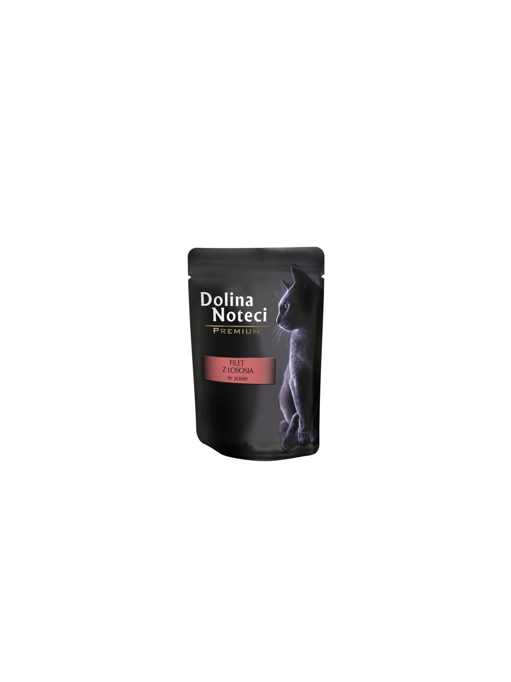 Dolina Noteci Premium filet z łososia dla kotów 10x85g