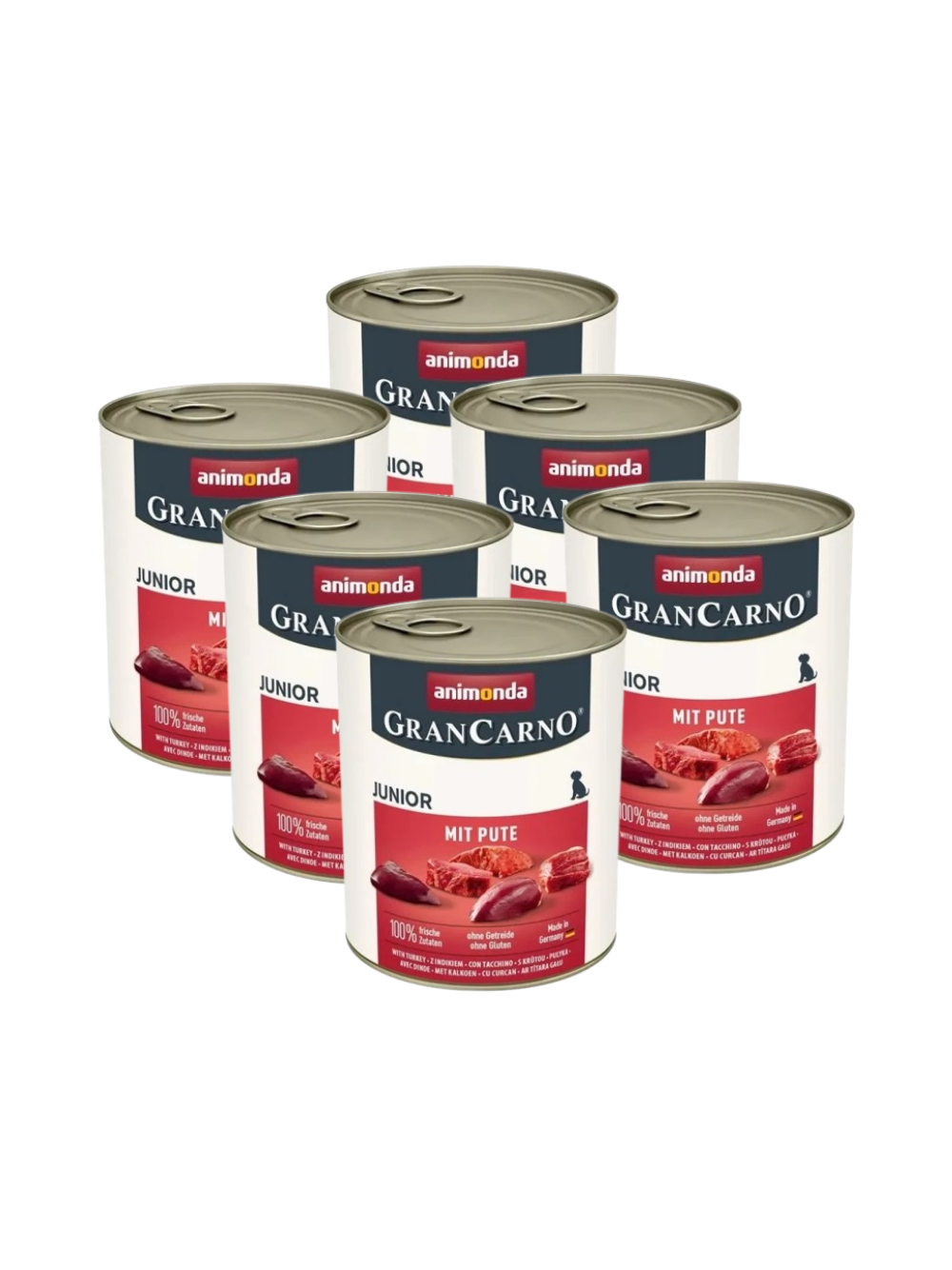 ANIMONDA GranCarno Junior smak: Indyk 6x800g