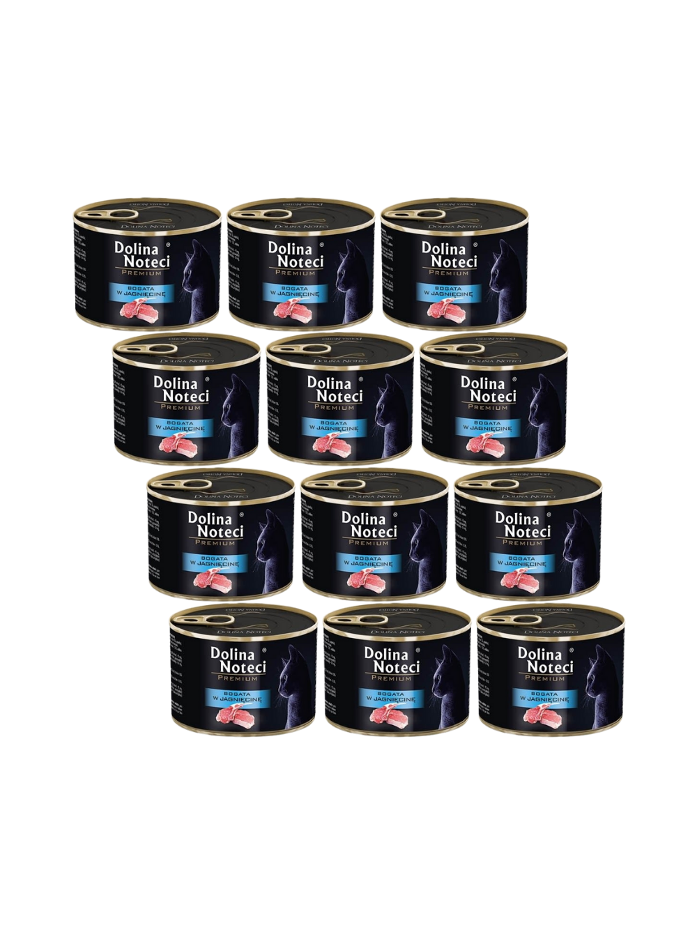 Dolina Noteci Premium dla kota bogata w jagnięcine 12x185g