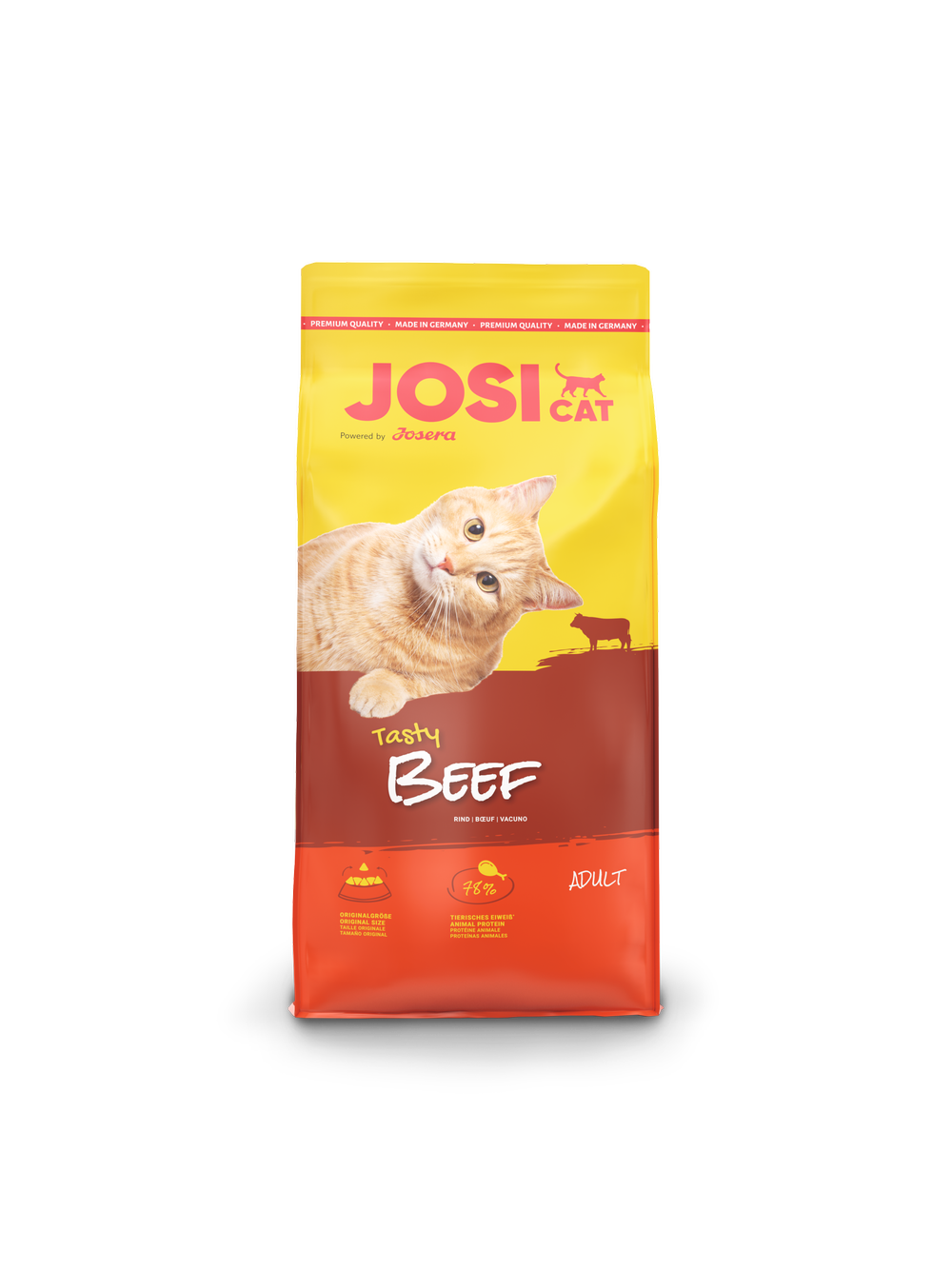 JOSERA JosiCat Tasty Beef 18kg + niespodzianka dla kota GRATIS!