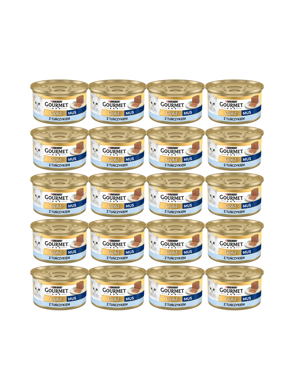Purina Gourmet Gold mus z tuńczykiem 72x85g