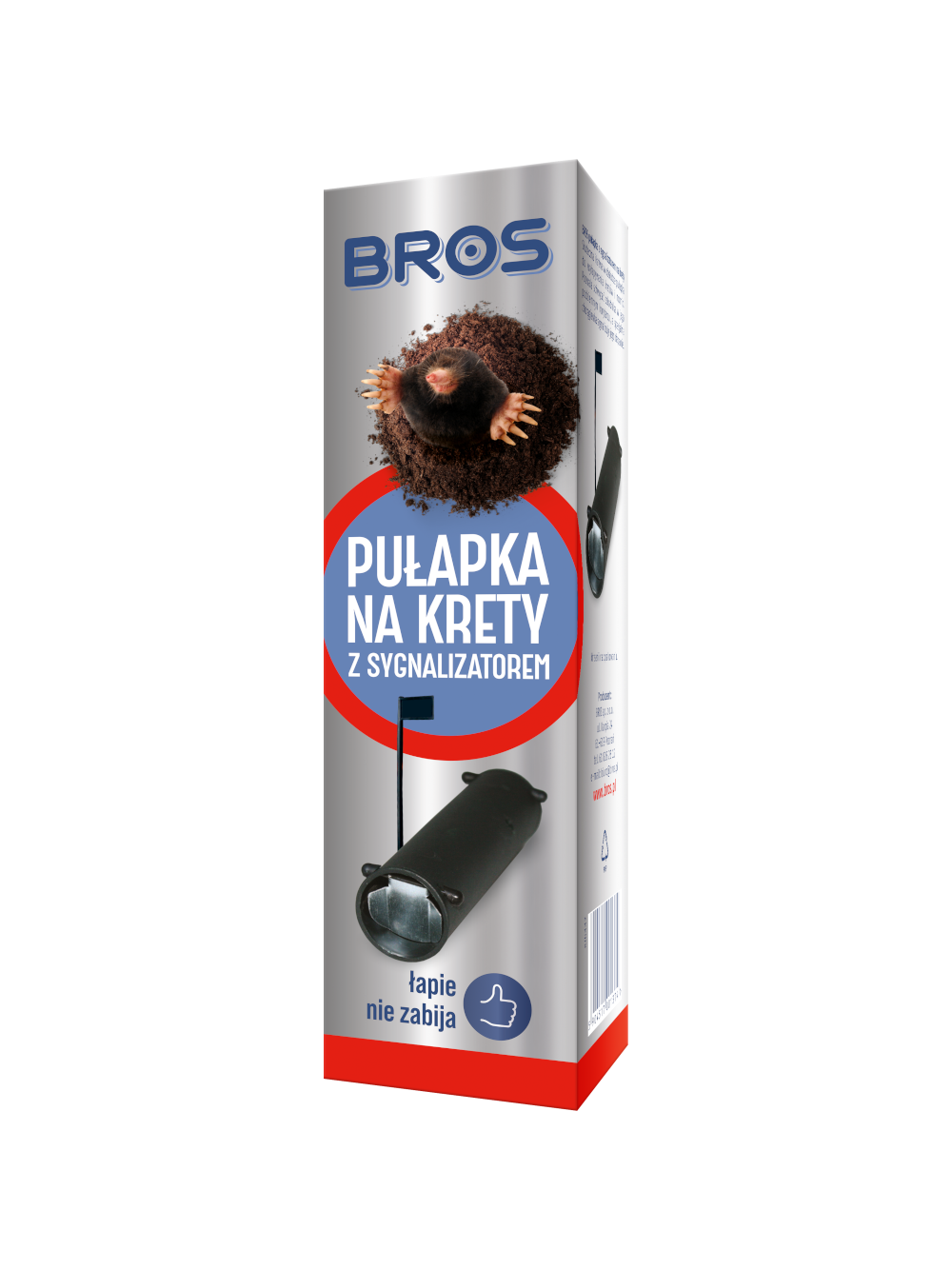 BROS pułapka z sygnalizatorem na krety
