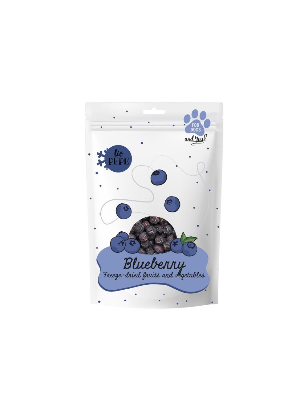 PAKA ZWIERZAKA - Przysmak Lio PEPE Blueberry (borówka) 15g