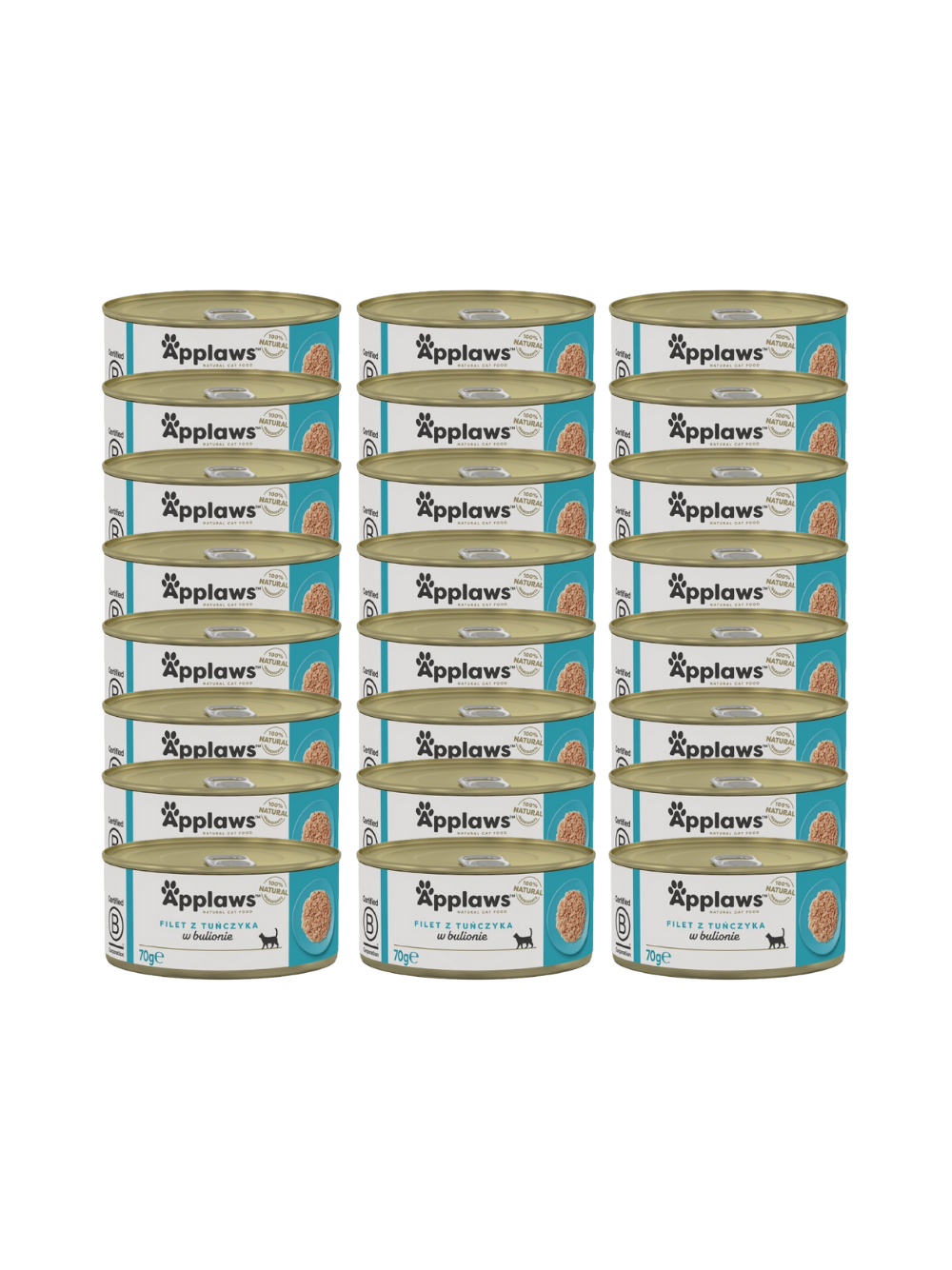 Applaws Cat Tuńczyk 24x70g PUSZKA