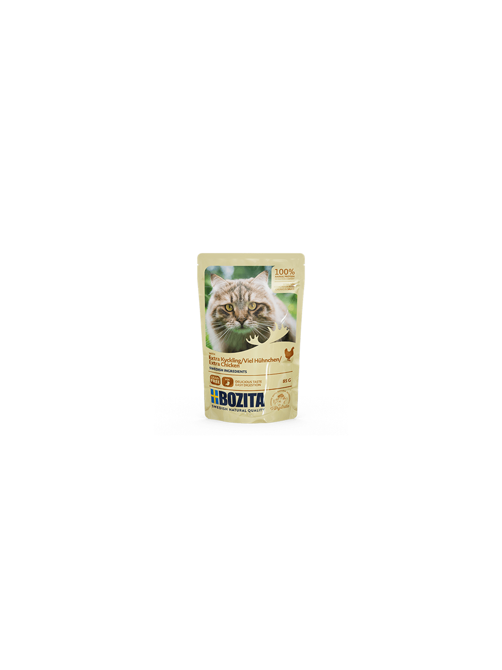 BOZITA Kawałki w sosie z kurczakiem (saszetka) 85g